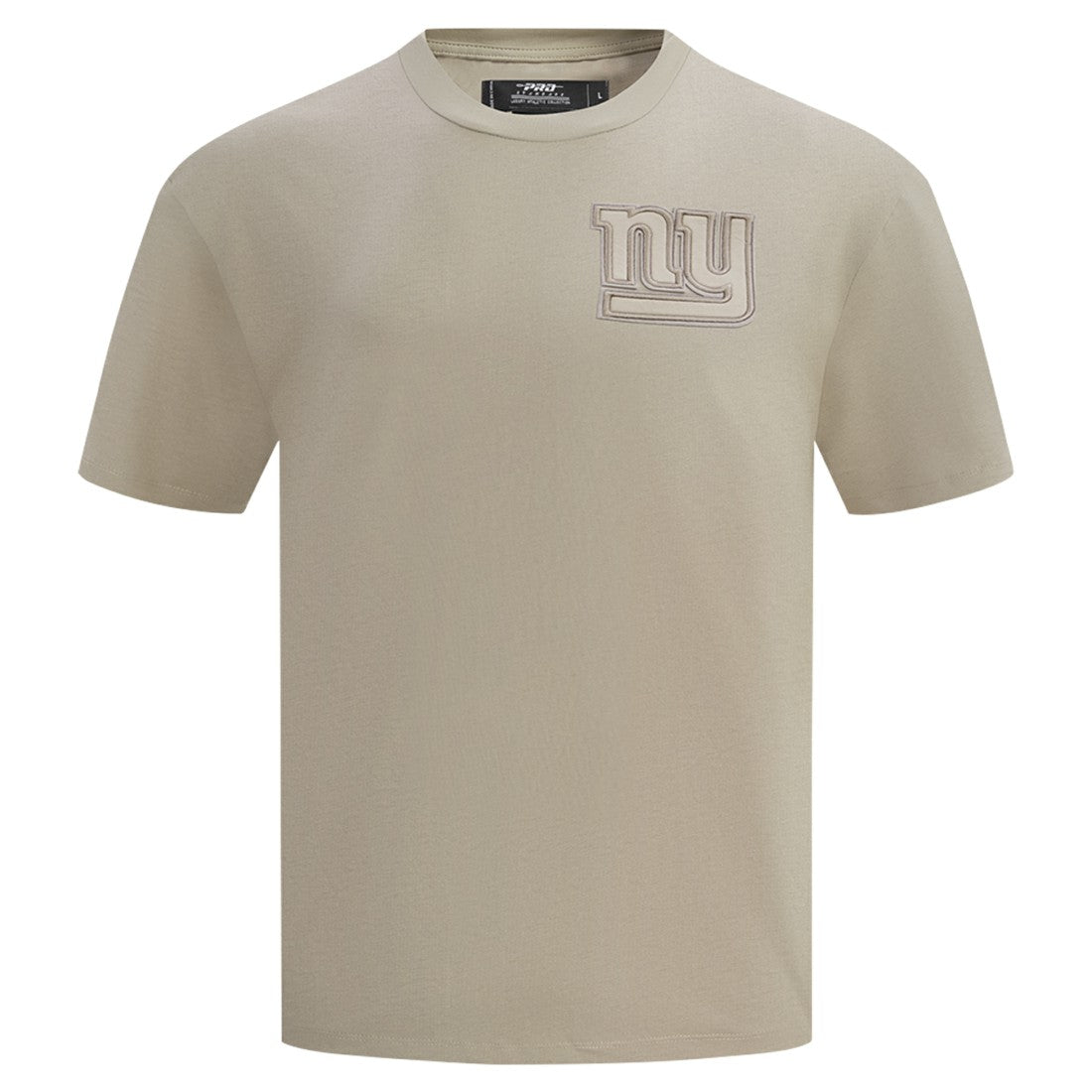 New York Giants Pro Standard Drop Shoulder T-Shirt Tan