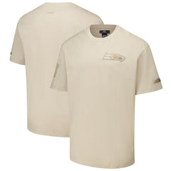 Seattle Seahawks Pro Standard Drop Shoulder T-Shirt Tan