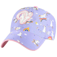 Los Angeles Rams '47 Girls Preschool Unicorn Clean Up Adjustable Hat Lavender