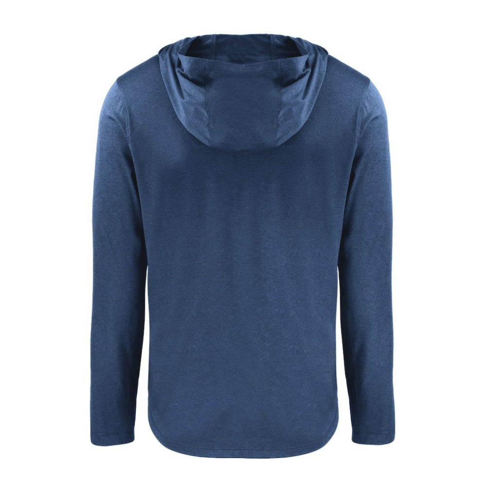 Boston Red Sox Cutter & Buck Coastline Epic Comfort Eco Recycled Long Sleeve Hoodie T-Shirt - Navy Hoodies