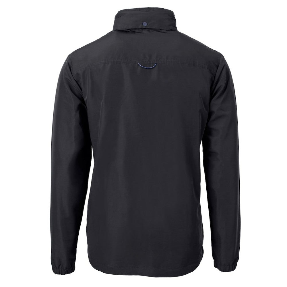 Detroit Tigers Cutter & Buck Charter Eco Recycled Full-Zip Hoodie Jacket - Black Jackets