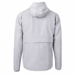 Chicago Cubs Cutter & Buck Charter Eco Recycled Anorak Half-Zip Hoodie Jacket - Gray Jackets