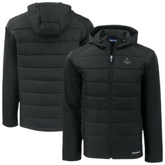 Boston Red Sox Cutter & Buck Evoke Hybrid Eco Softshell Recycled Full-Zip Jacket - Black Jackets