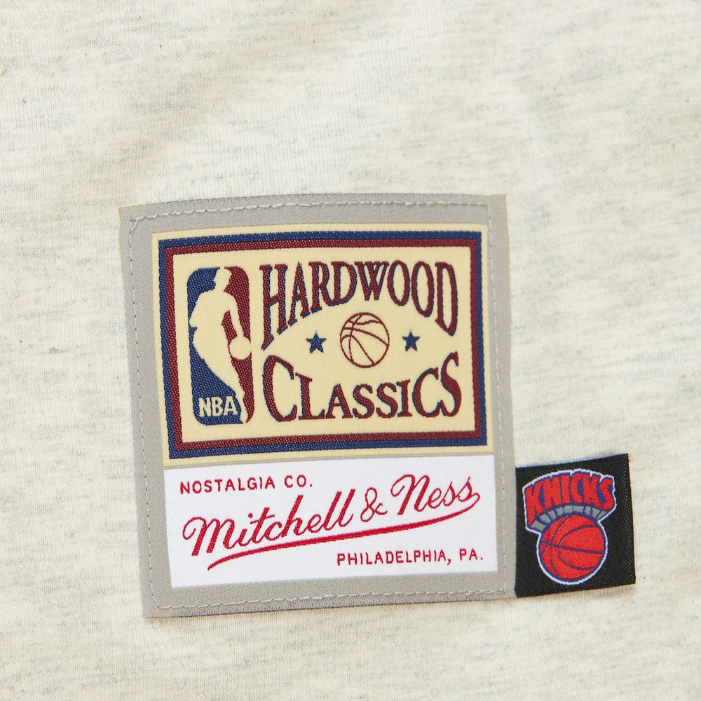 New York Knicks Hardwood Classics Legacy Defined Retro Championship T-Shirt Oatmeal