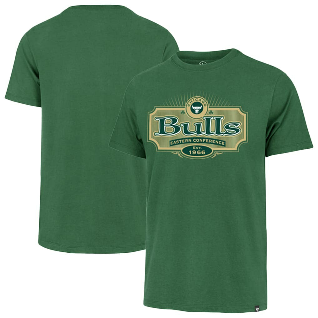Chicago Bulls '47 Lucky Team Franklin T-Shirt Green