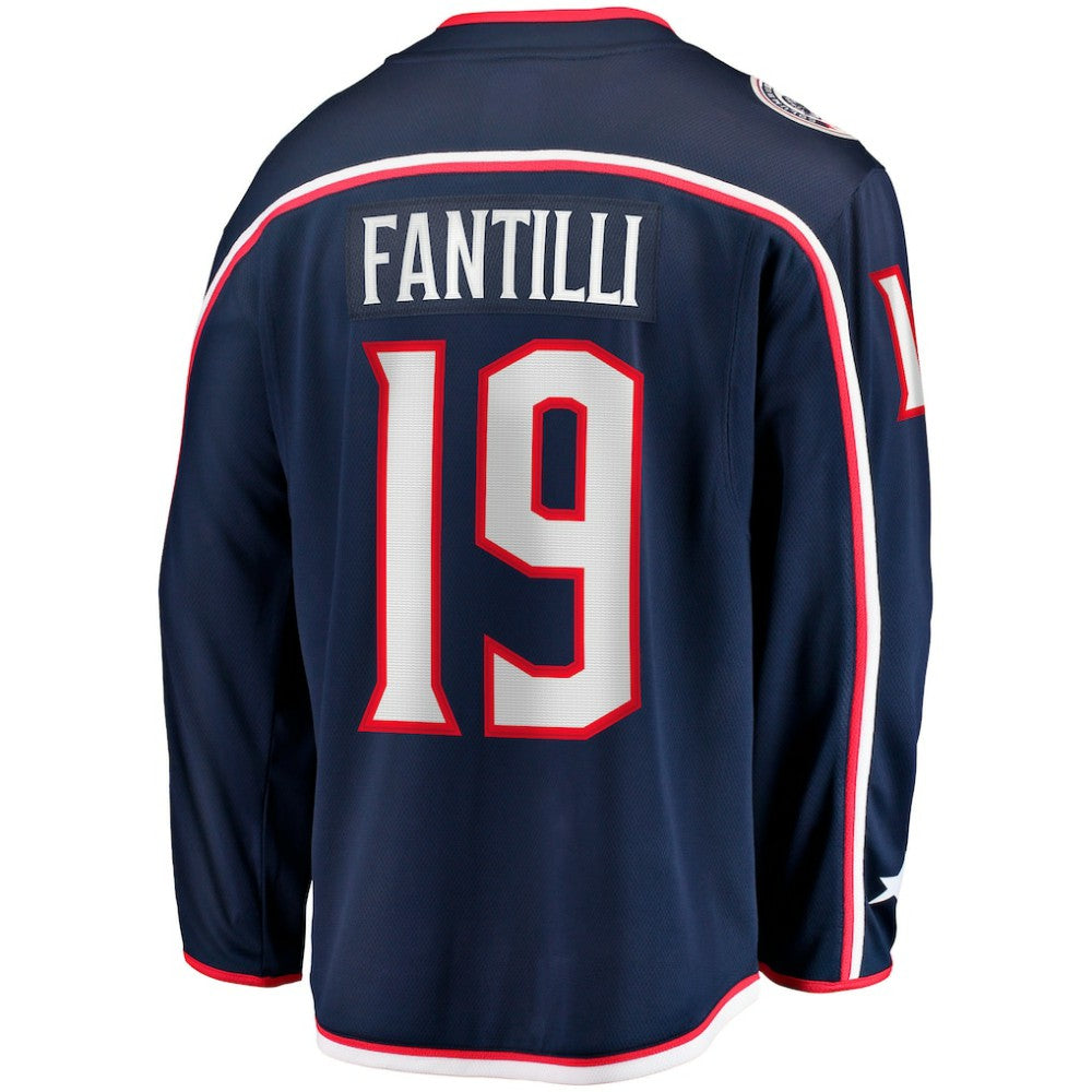 NHL Adam Fantilli Columbus Blue Jackets Fanatics Home Premier Breakaway Player Jersey - Navy