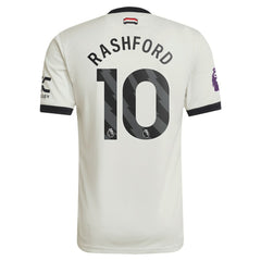 Marcus Rashford Manchester United Originals 2024/25 Third Jersey Cream