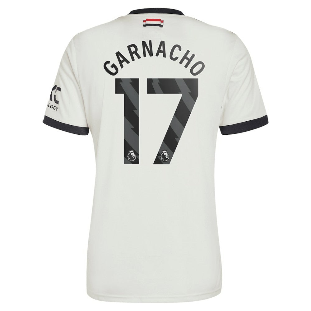 Alejandro Garnacho Manchester United Originals 2024/25 Third Replica Jersey Cream shop