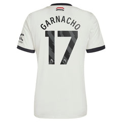 Alejandro Garnacho Manchester United Originals 2024/25 Third Replica Jersey Cream shop