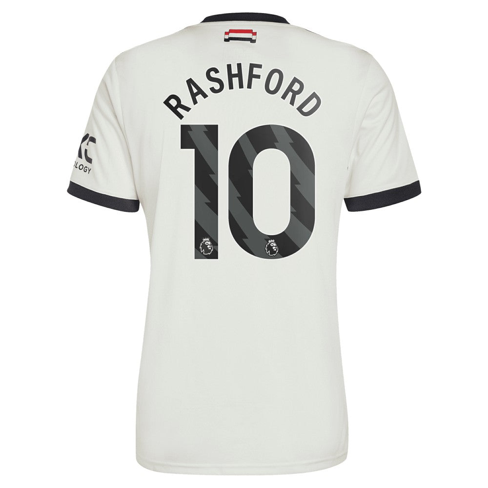 Marcus Rashford Manchester United Originals 2024/25 Third Replica Jersey Cream shop