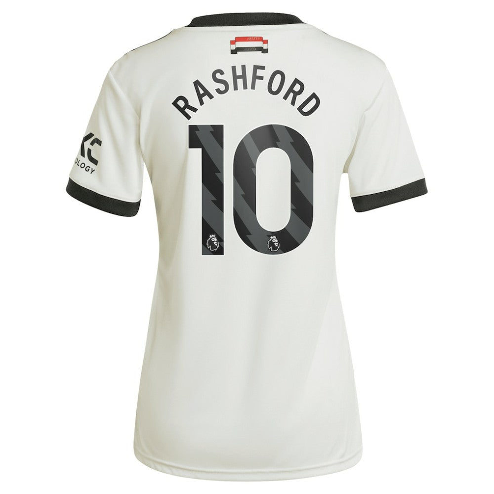 Marcus Rashford Manchester United Originals Women's 2024/25 Third Replica Jersey Cream
