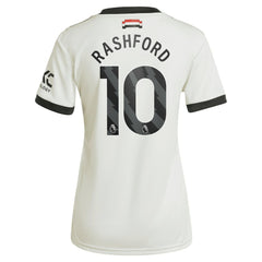 Marcus Rashford Manchester United Originals Women's 2024/25 Third Replica Jersey Cream