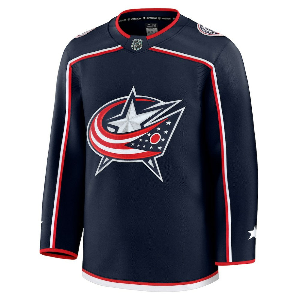NHL Columbus Blue Jackets Fanatics Home Premium Jersey - Navy