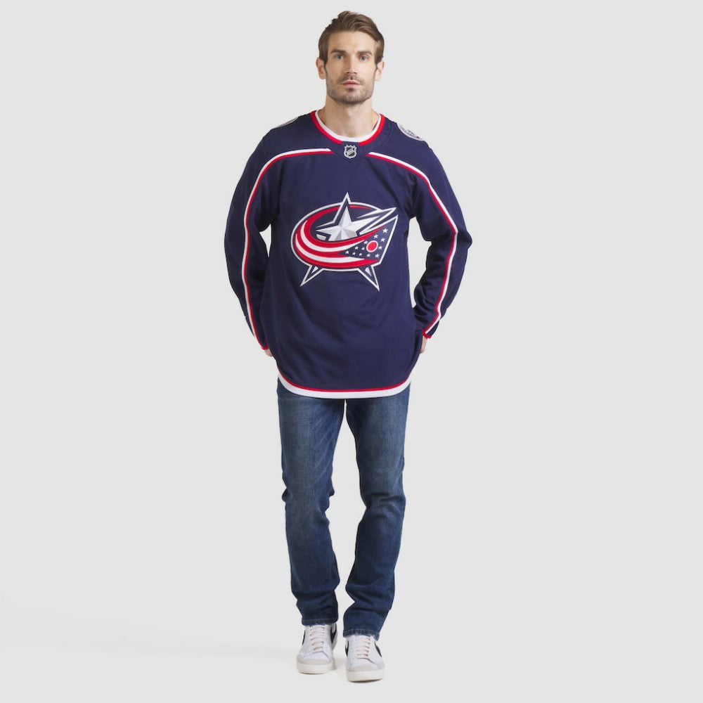 NHL Columbus Blue Jackets Fanatics Home Premium Jersey - Navy