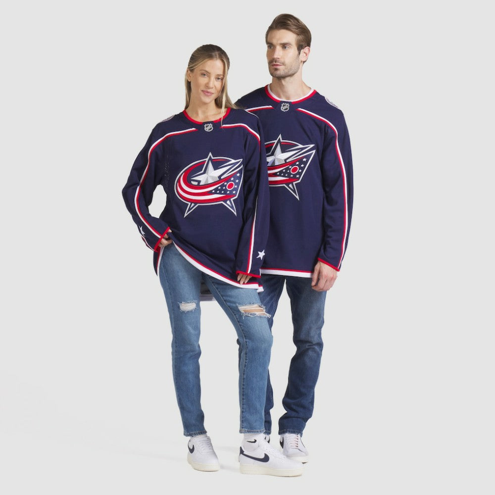 NHL Columbus Blue Jackets Fanatics Home Premium Jersey - Navy
