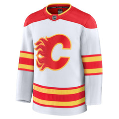 NHL Calgary Flames Fanatics Away Premium Jersey - White