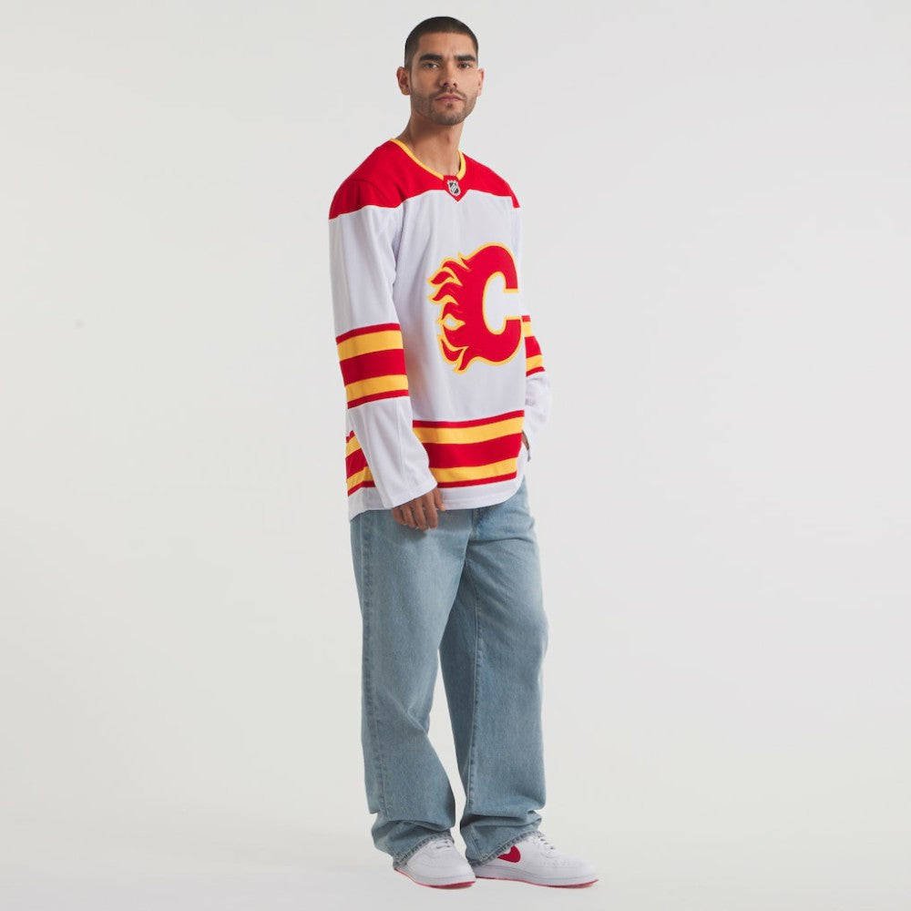 NHL Calgary Flames Fanatics Away Premium Jersey - White
