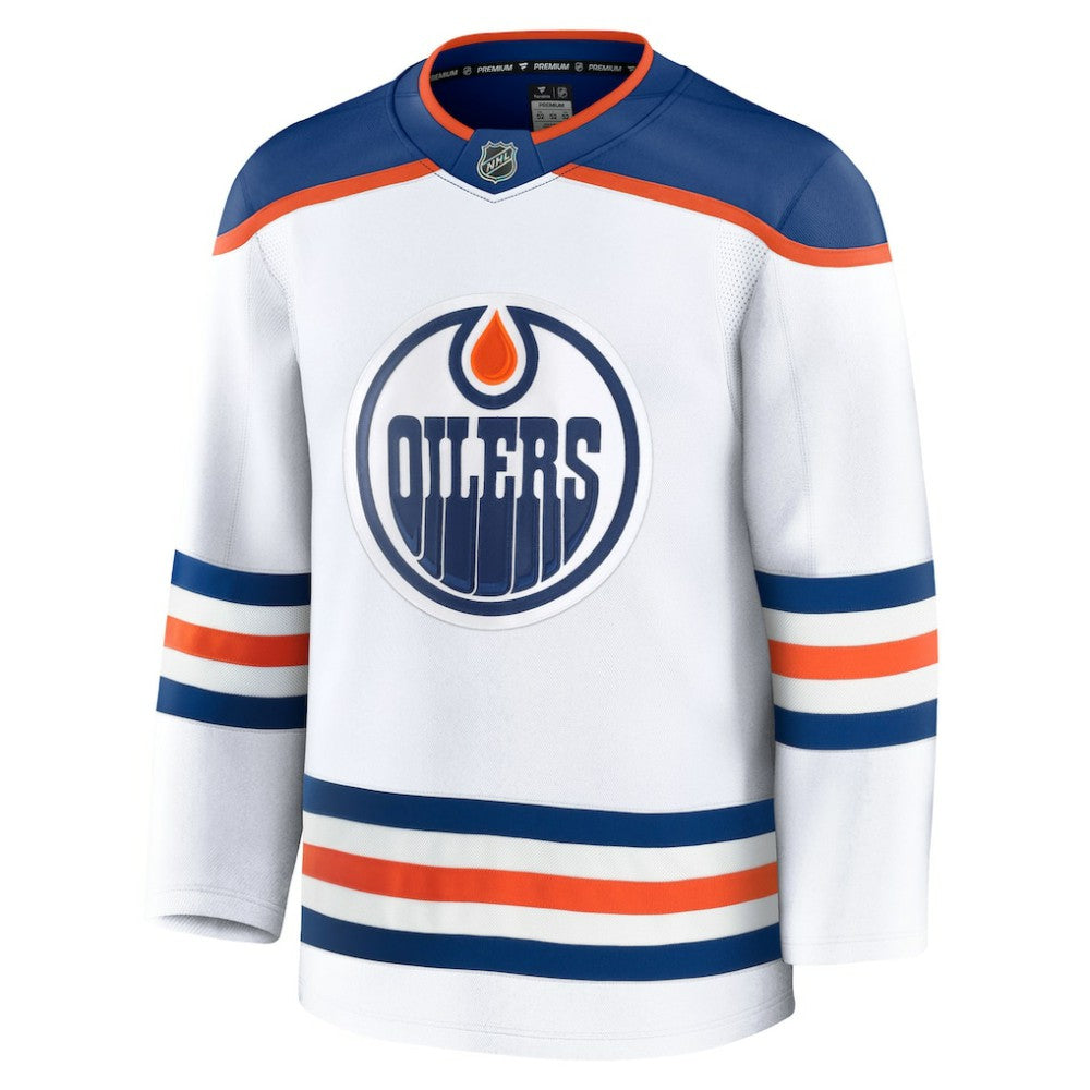 NHL Edmonton Oilers Fanatics Away Premium Jersey - White