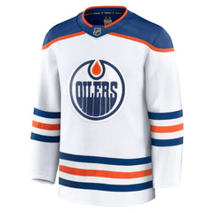 NHL Edmonton Oilers Fanatics Away Premium Jersey - White