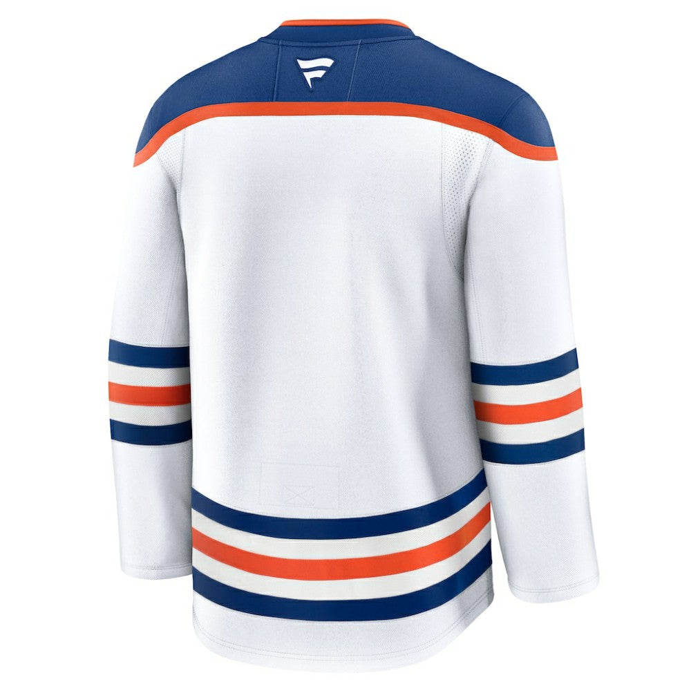 NHL Edmonton Oilers Fanatics Away Premium Jersey - White
