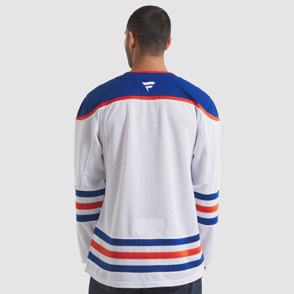 NHL Edmonton Oilers Fanatics Away Premium Jersey - White
