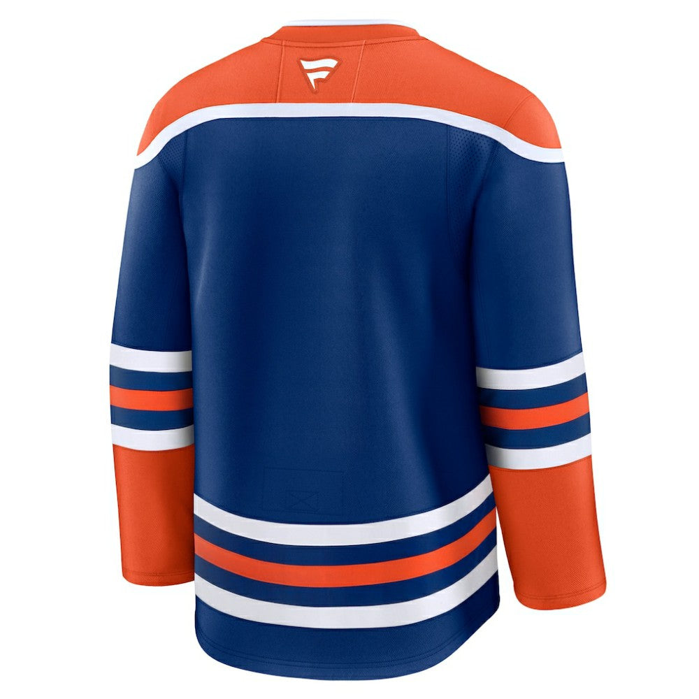 NHL Edmonton Oilers Fanatics Home Premium Jersey - Royal