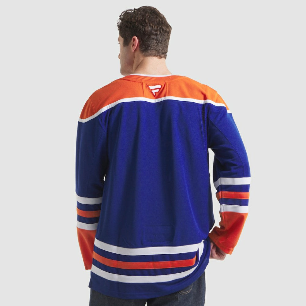 NHL Edmonton Oilers Fanatics Home Premium Jersey - Royal
