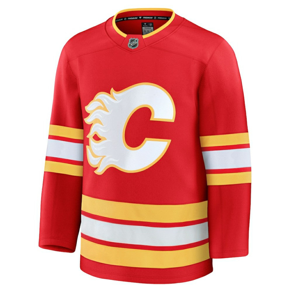 NHL Calgary Flames Fanatics Home Premium Jersey - Red