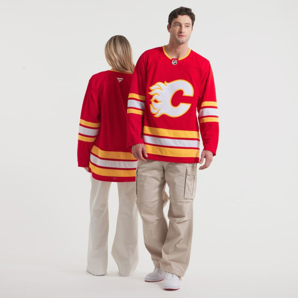 NHL Calgary Flames Fanatics Home Premium Jersey - Red