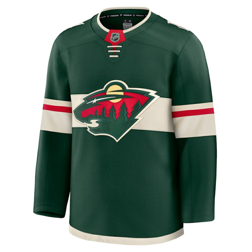 NHL Minnesota Wild Fanatics Home Premium Jersey - Green