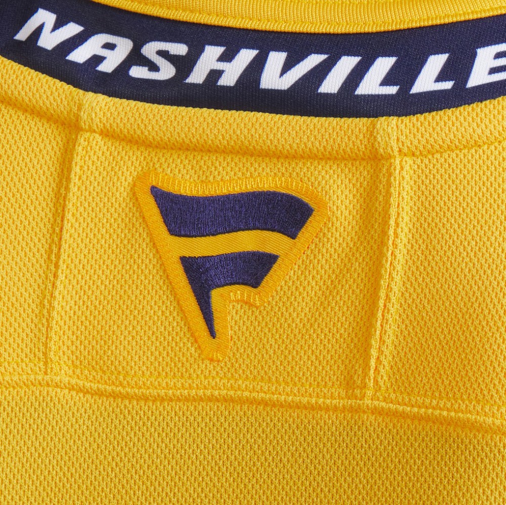 NHL Nashville Predators Fanatics Home Premium Jersey - Yellow
