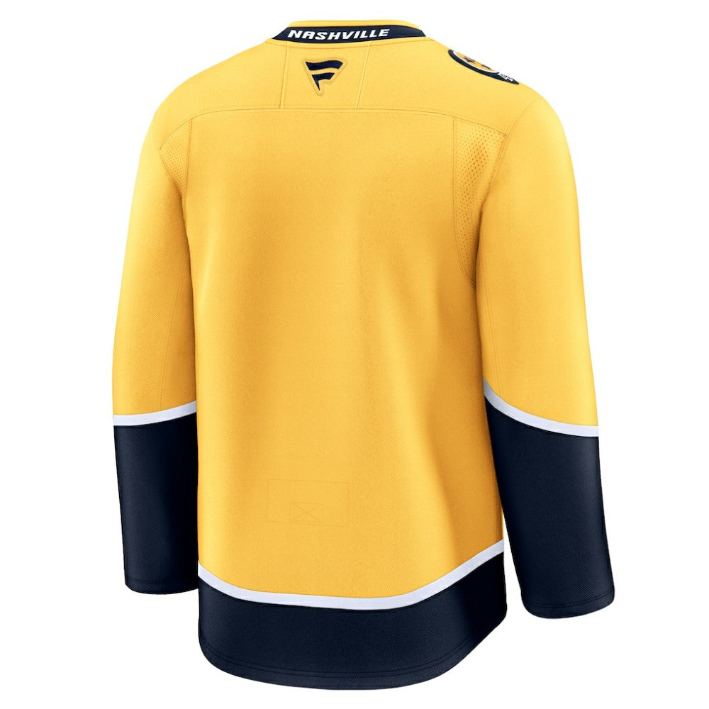 NHL Nashville Predators Fanatics Home Premium Jersey - Yellow