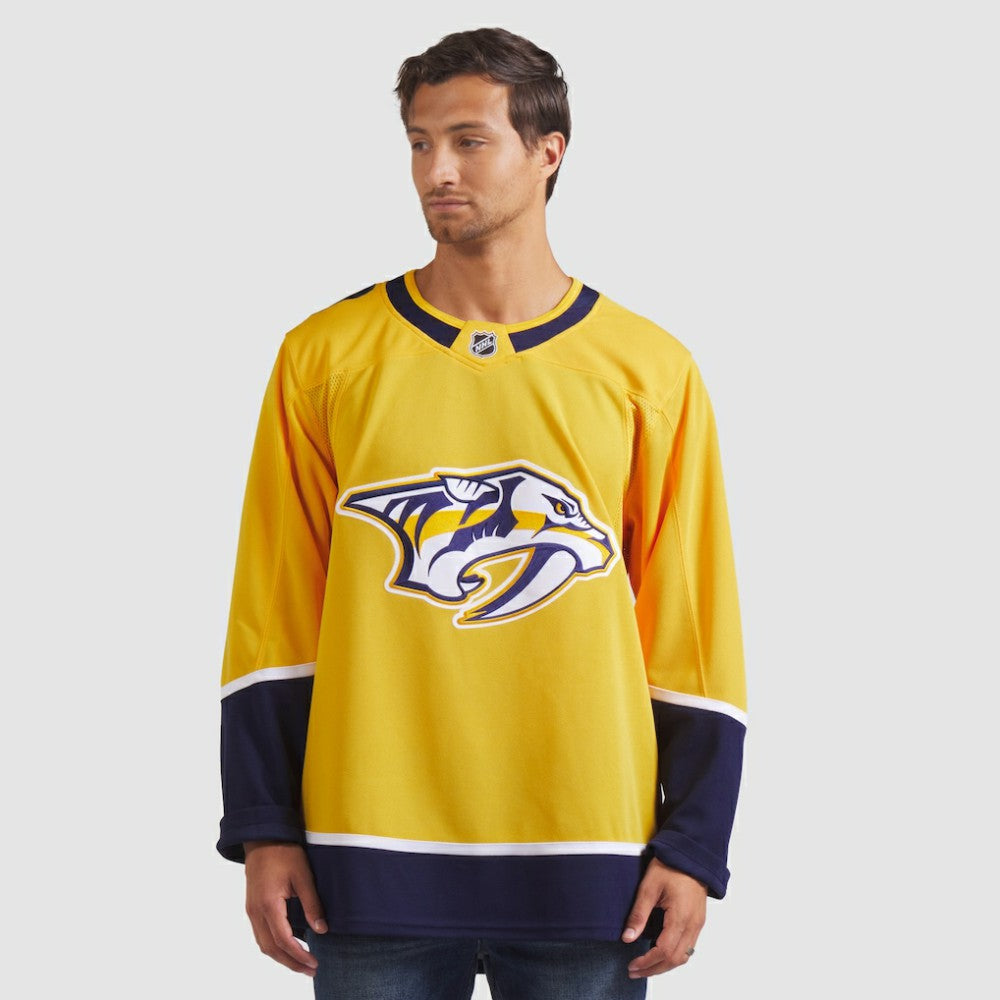 NHL Nashville Predators Fanatics Home Premium Jersey - Yellow