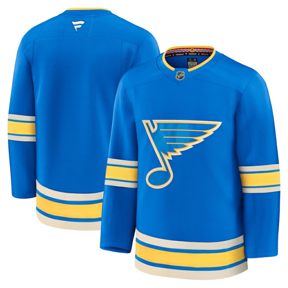 NHL St. Louis Blues Fanatics Alternate Premium Jersey - Blue