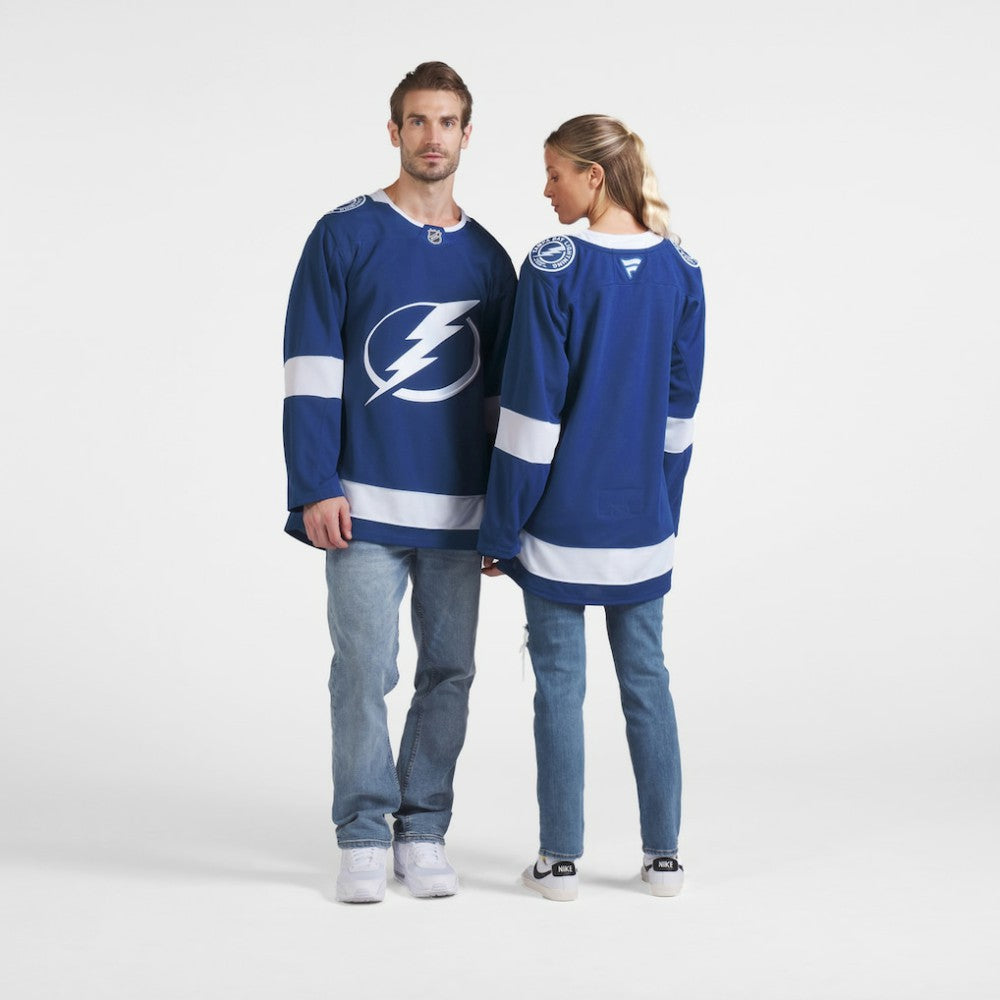 NHL Tampa Bay Lightning Fanatics Home Premium Jersey - Blue