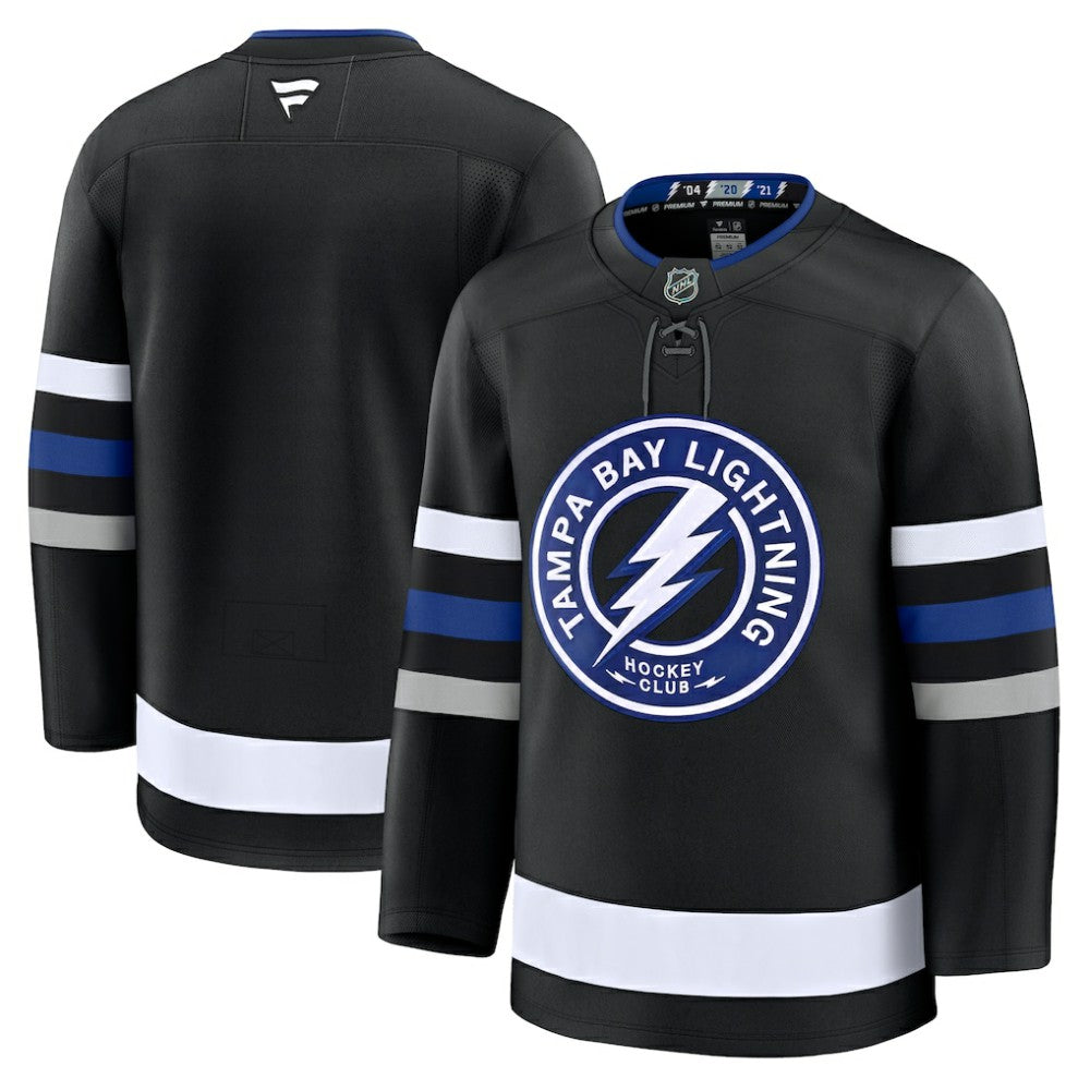 NHL Tampa Bay Lightning Fanatics Alternate Premium Jersey - Black