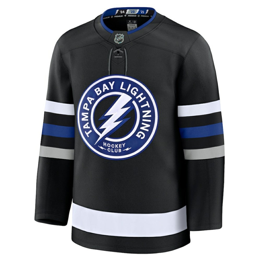NHL Tampa Bay Lightning Fanatics Alternate Premium Jersey - Black