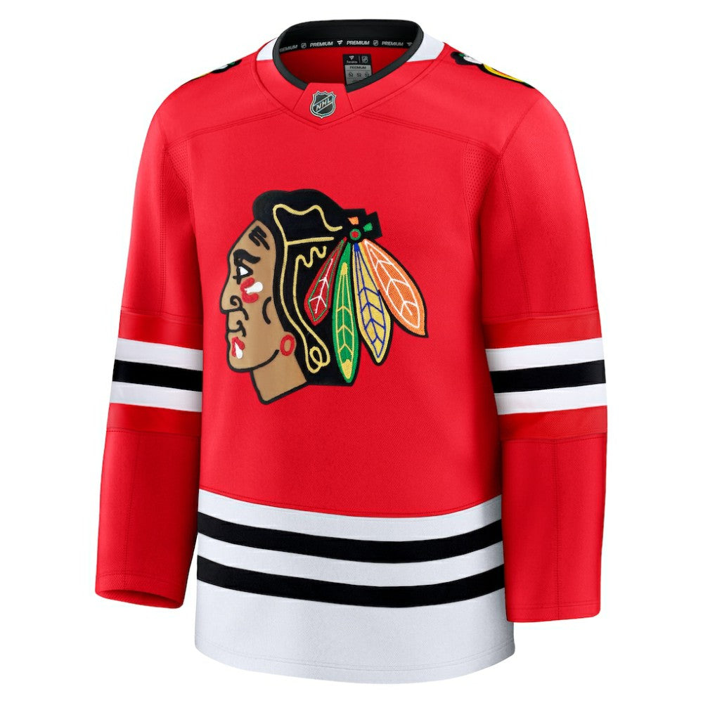 NHL Chicago Blackhawks Fanatics Home Premium Jersey - Red