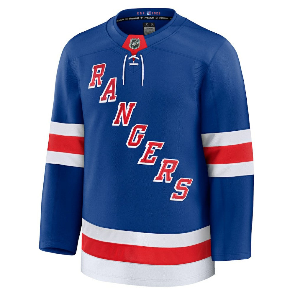 NHL New York Rangers Fanatics Home Premium Jersey - Blue