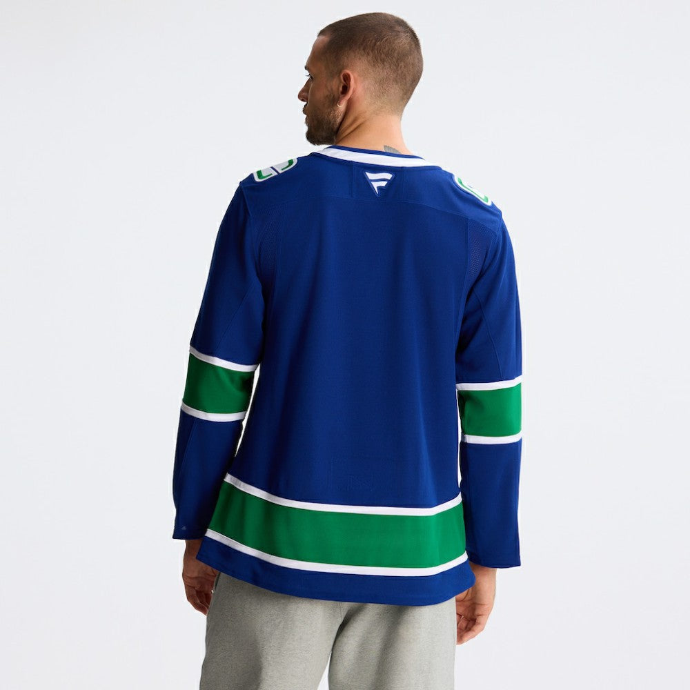 NHL Vancouver Canucks Fanatics Home Premium Jersey - Blue
