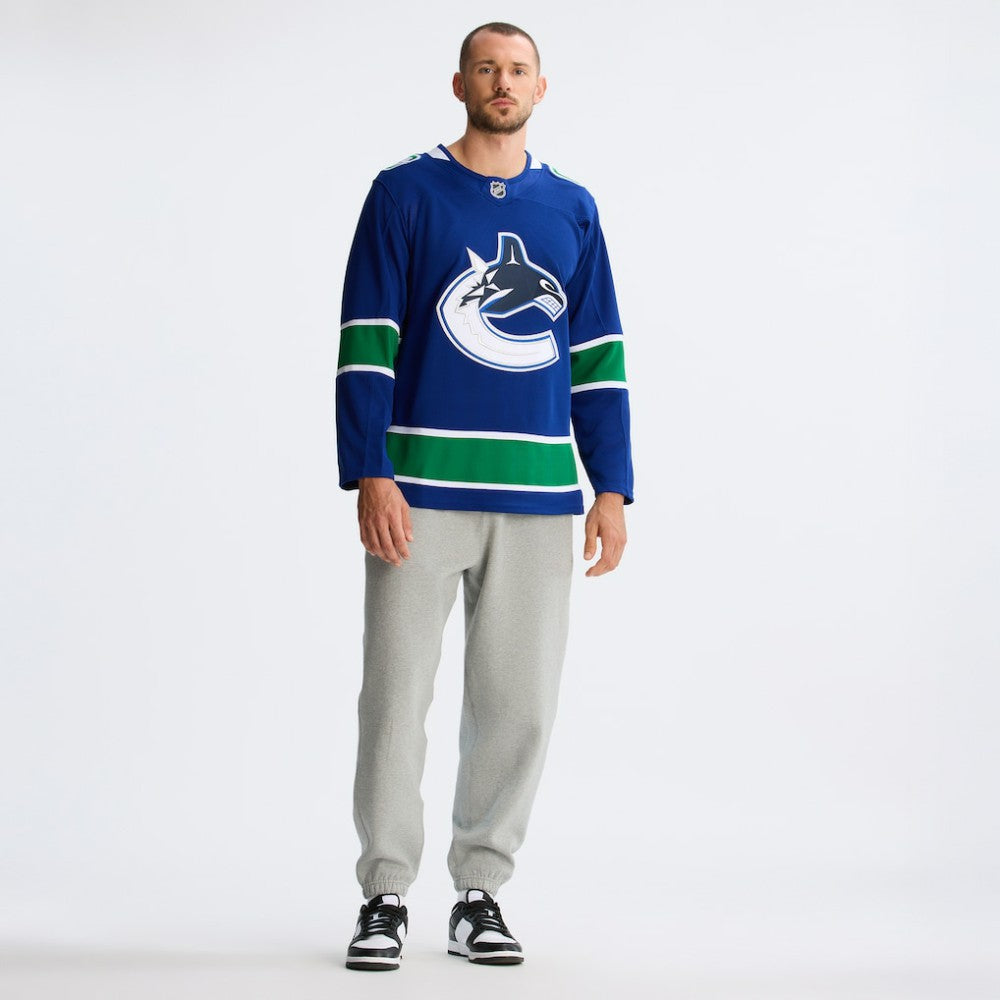 NHL Vancouver Canucks Fanatics Home Premium Jersey - Blue