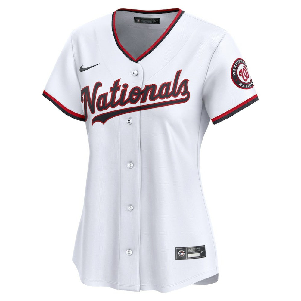 James Wood Washington Nationals Nike Women's Home Limited Player Jersey - White Jerseys