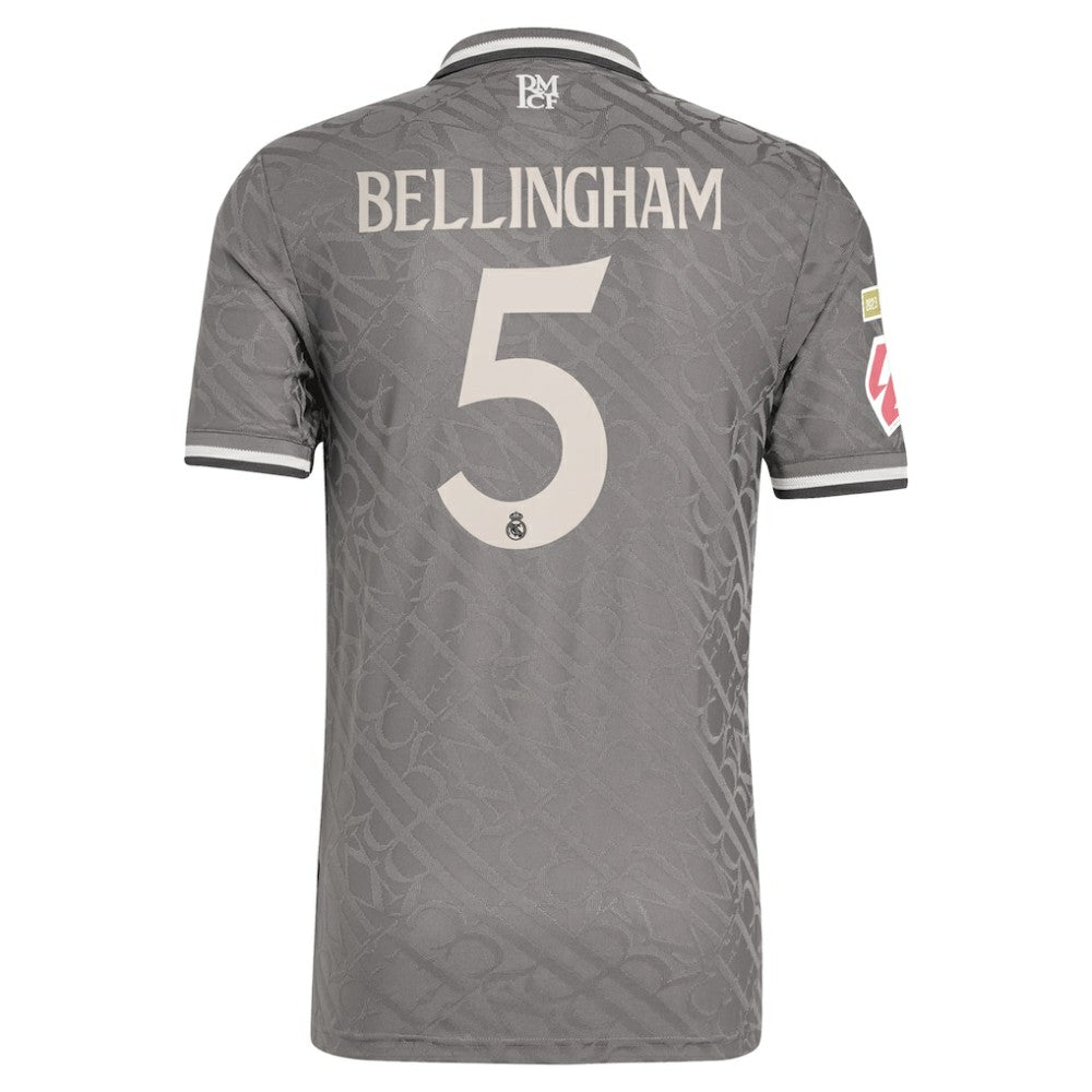 Jude Bellingham Real Madrid Originals 2024/25 Third Player Jersey Charcoal