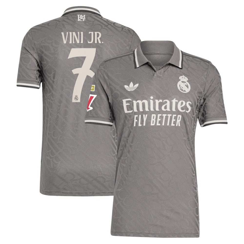 Vini Jr. Real Madrid Originals 2024/25 Third Player Jersey Charcoal shop