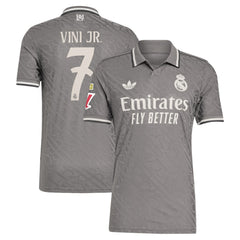 Vini Jr. Real Madrid Originals 2024/25 Third Player Jersey Charcoal shop