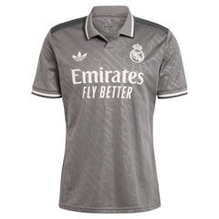 Vini Jr. Real Madrid Originals 2024/25 Third Replica Player Jersey Charcoal