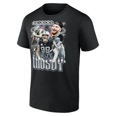 Maxx Crosby Las Vegas Raiders Notorious Player Graphic T-Shirt Black