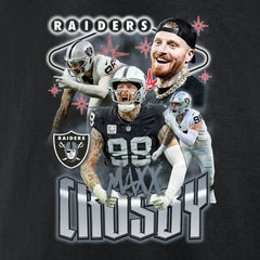 Maxx Crosby Las Vegas Raiders Notorious Player Graphic T-Shirt Black