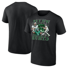 Jalen Hurts Philadelphia Eagles Notorious Player Graphic T-Shirt Black