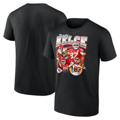 Travis Kelce Kansas City Chiefs Notorious Player Graphic T-Shirt Black
